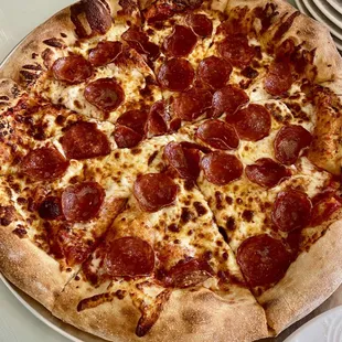 Pepperoni pizza