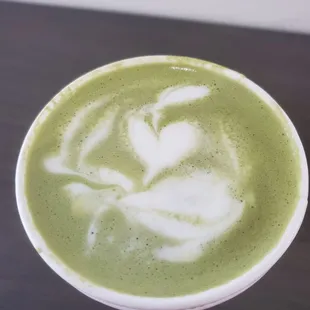 Hot Vanilla Matcha