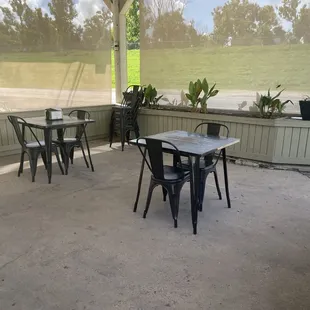 Outdoor seating