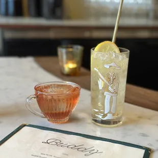 Bitter Milk Punch and Celery Man