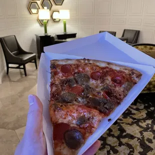 Easy ride back up the elevator to the room