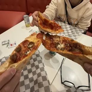 Pepperoni and Sausage