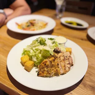 Chicken Caesar salad