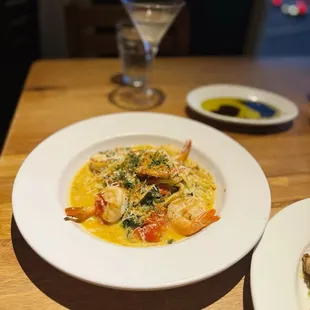 Shrimp scampi