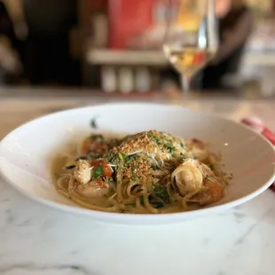 My Mother in Law&apos;s Linguine Shrimp Scampi