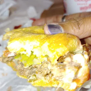 THIS  BURGER &amp; FRIES  WAS THE BOMB, FRESH, HOT AND THE BEST BURGER I've eaten in a Lonng time!!! Gave it a 5 try it and the price are good