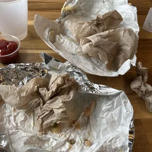 The evidence of greatness.