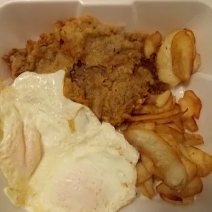 Chicken Fried Steak Breakfast