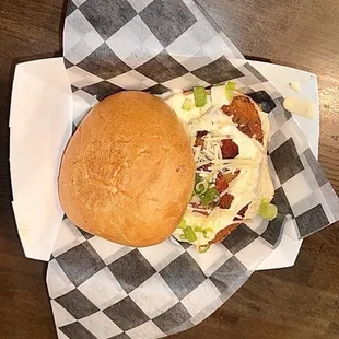 Alfredo Chicken Sandwich