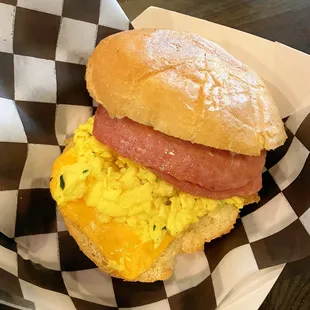 Sausage & Egg Sandwich