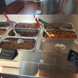 warm fresh food options