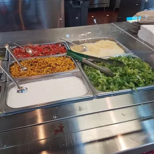 warm fresh food options
