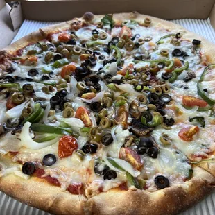 Vegan pizza