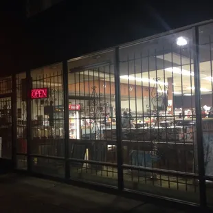 the outside of the store