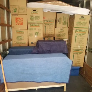 Stacking and packing