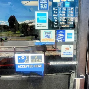 Business Hours, awards, discounts