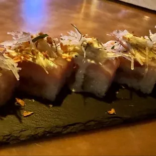 Pressed Yellowtail Sushi