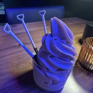 Strawberry Milk Soft Serve
