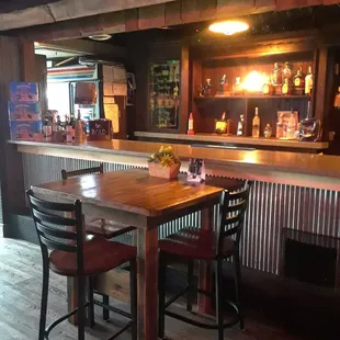 Interior bar area