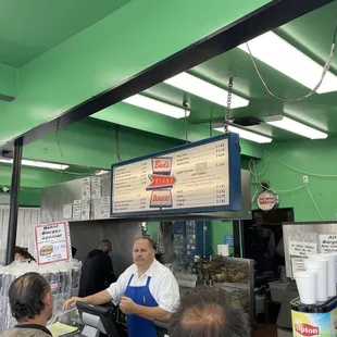 Locals favorite burger