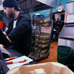 FRESH FRY RACKS ON RACKS ON RACKS