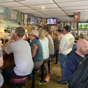 The bar is very inviting!