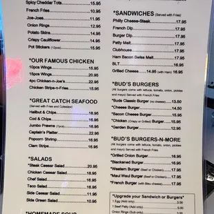 Food Menu