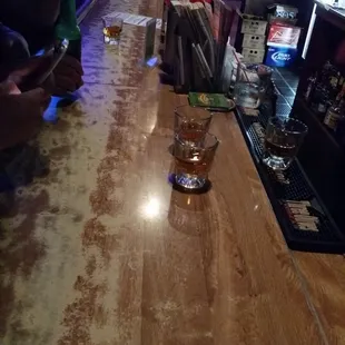 a man sitting at a bar