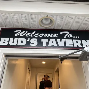 a man entering the door