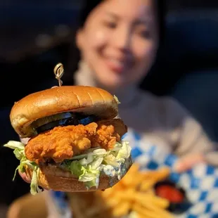 Hot Fried Chicken Sandwich