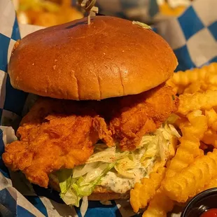 Hot Fried Chicken Sandwich