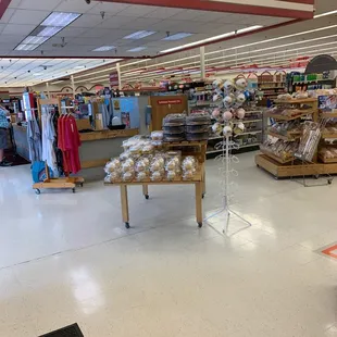 a view of a grocery store