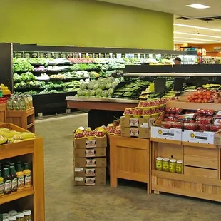 The new produce department