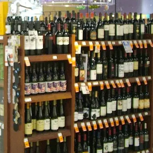 An outstanding selection of wine and craft beer is availble at Buehler's.