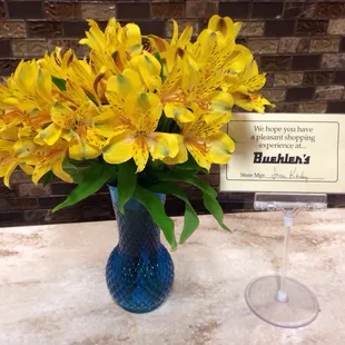 Bathroom flowers :-)