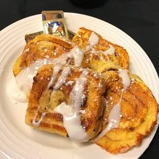 Cinnamon French Toast from the new menu