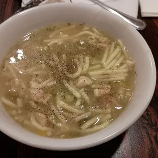 Chicken noodle soup