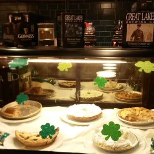 Beer and pie. It is glorious.