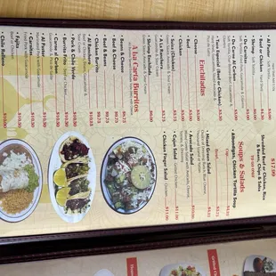 ramen and noodles, menu