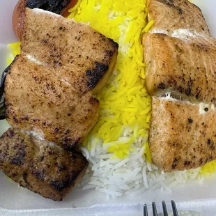 Salmon Kabob