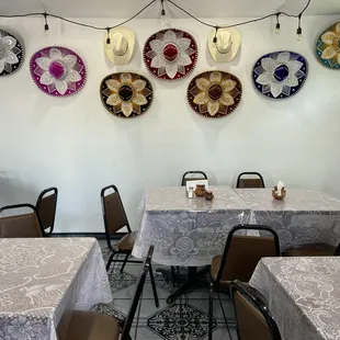 The Buen Apetito dining area is so clean, and just makes you feel happy.