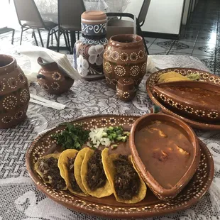 Menudo and Pasadena breakfast