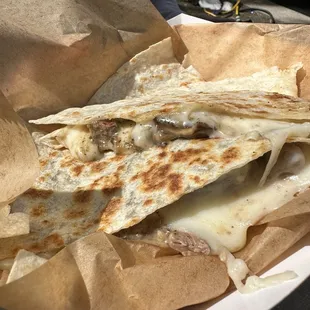 Steak quesadilla