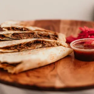 Beef Barbacoa Quesadilla