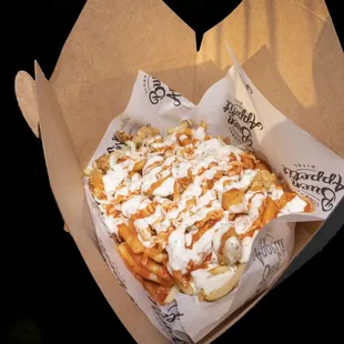 Buffalo Chicken Ranch Fries