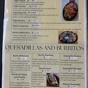 menu, oysters and mussels