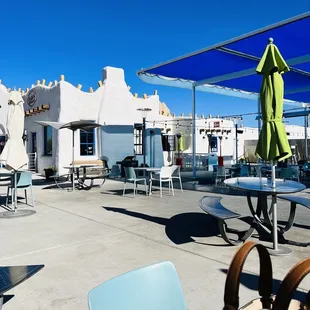 Outside patio