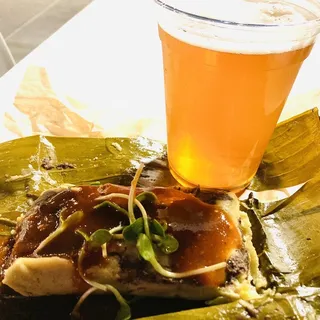 Vegan Black bean and Jalapeno Tamales