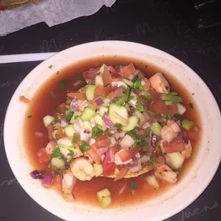 Cooked Shrimp Ceviche