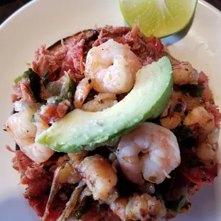 1 Vampiro de Mariscos Taco